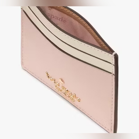 New Kate Spade Madison Card Holder In Rose Smoke Color NWT - Picture 11 of 13